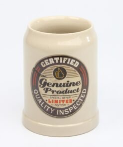 Alternative view of Vintage Bierkrug "Quality Inspected"