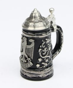 Zinnmünzenkrug Mini, Zinnplakette Germany Adler